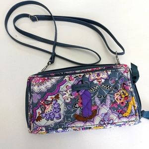 Vera Bradley Disney Mickey's Sweet Treats RFID  Crossbody Wallet NWOT